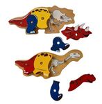 Dinosaur Xray Puzzles