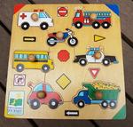 On the Road : Things that go : Lift out Puzzle