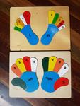 Feet and Hands Counting Puzzle