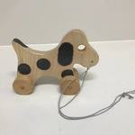 Wooden Pull-along Dog