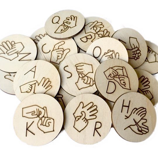 68: Auslan Sign Alphabet Tokens
