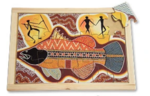 Aboriginal Style Puzzle - Fish