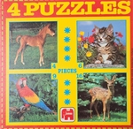 4 Animal Puzzles  