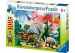 Ravensburger – Among the Dinosaurs Puzzle 100pc