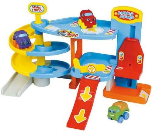 863: Baby wheels parking garage