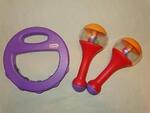 Maracas and Tambourine