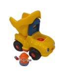 A24: Yellow tipping truck