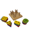 Wooden Shape Stacker