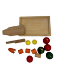 Wooden Vegetable Set