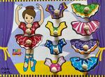 P34: Ballerina Wooden Knob Puzzle