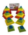 Wooden Pyramid Stacking Blocks
