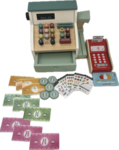Cash register with card machine