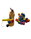A81: Wooden Magnetic Boat