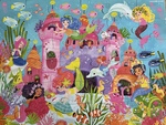 Mermaid Palace Floor Puzzle