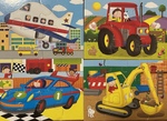 4 Vehicle Puzzles