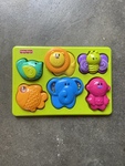 Chunky animal sensory puzzle