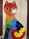 2330: Fox Wooden Puzzle